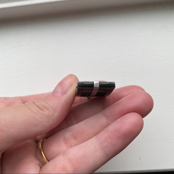 Joseph Abboud cable & stainless steel pendant - Picture 5 of 8